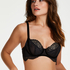 Raine non-padded underwired bra Rebecca Mir, Black