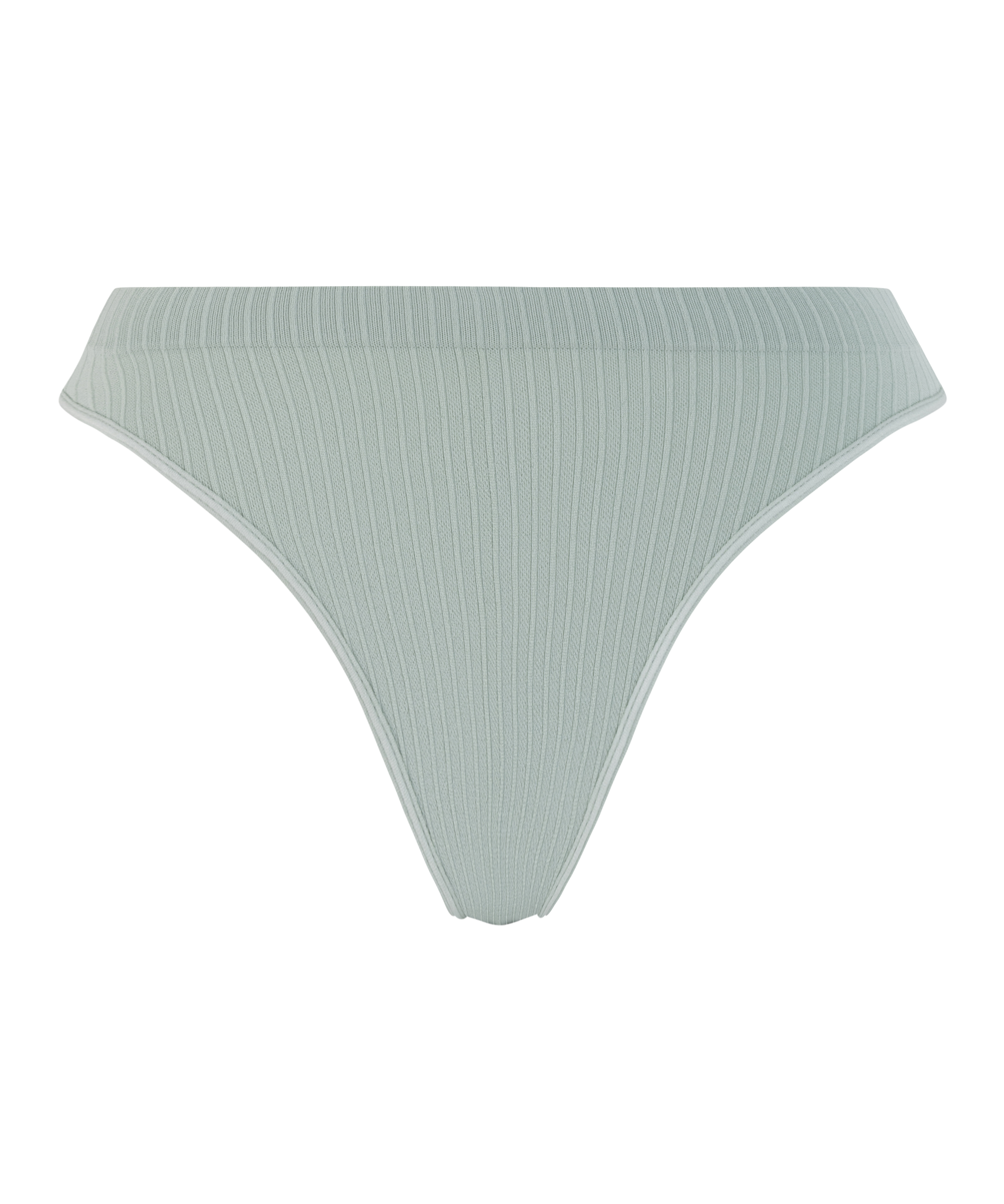 Dianne High Leg Thong, Green, main