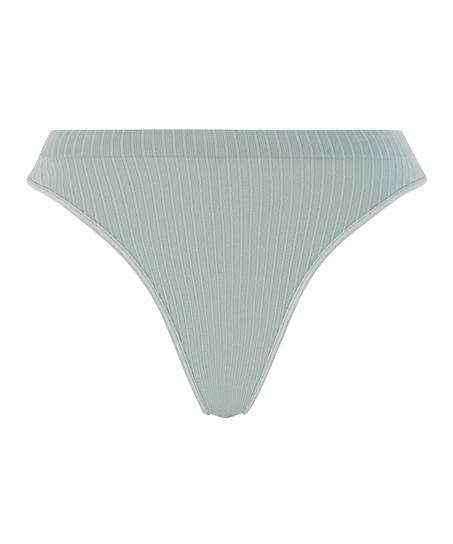 Dianne High Leg Thong, Green