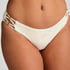 Crochet Bikini Bottoms, White