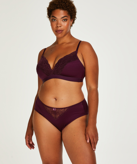 Sophie high knickers, Purple