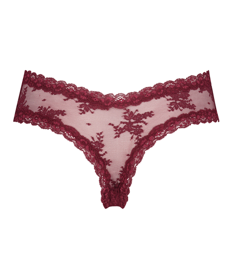 V-shape Mesh Brazilian, Red
