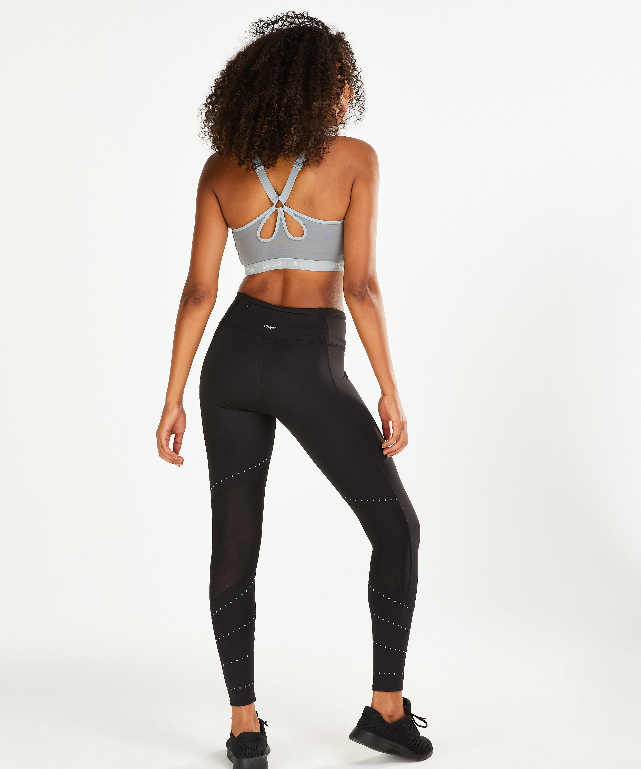 HKMX Sports bra The Pro Level 3, Grey, main