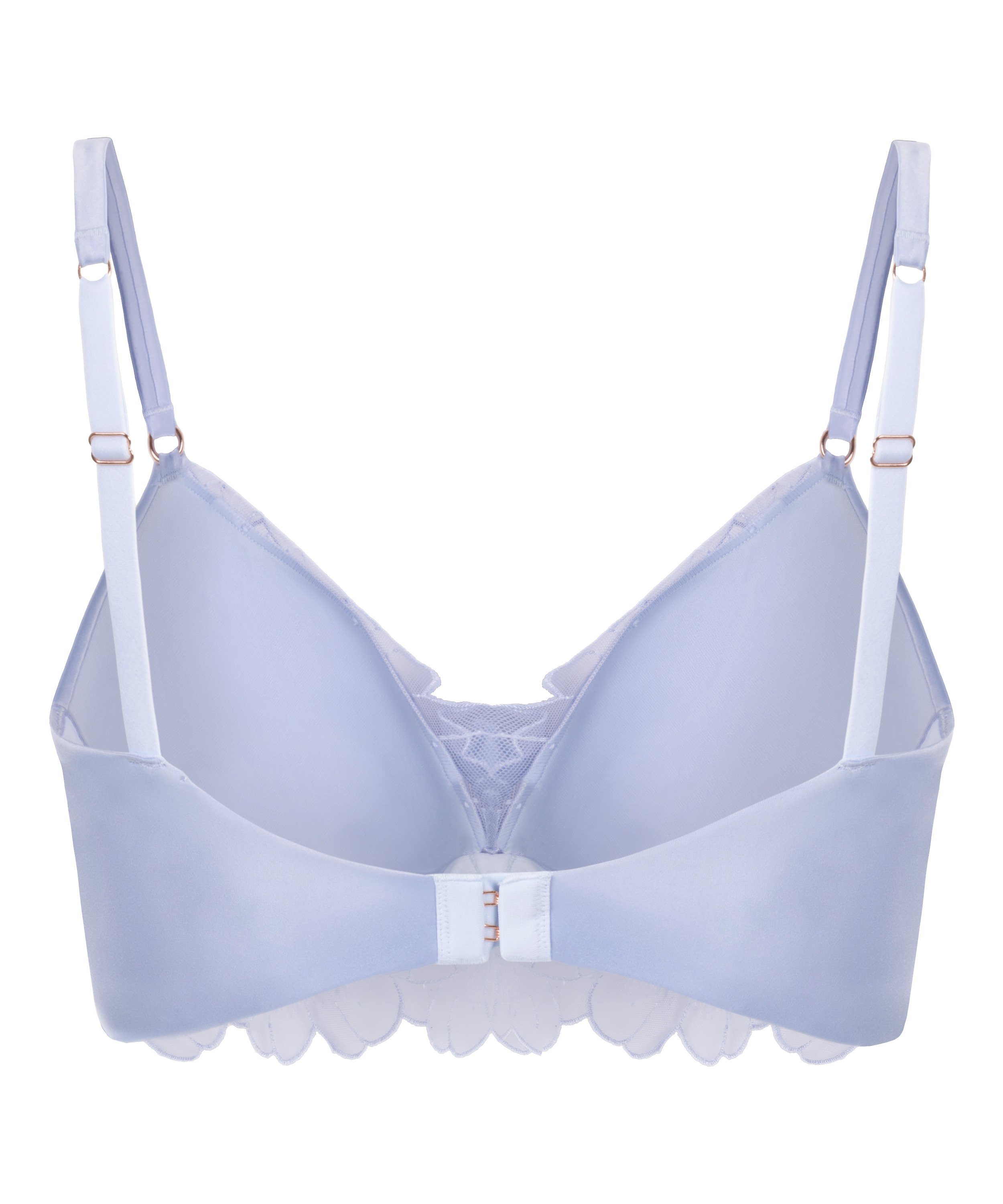 Emilia Padded Underwired Push-Up Bra, Blue, main