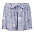 Jersey Ruffled Shorts, Purple