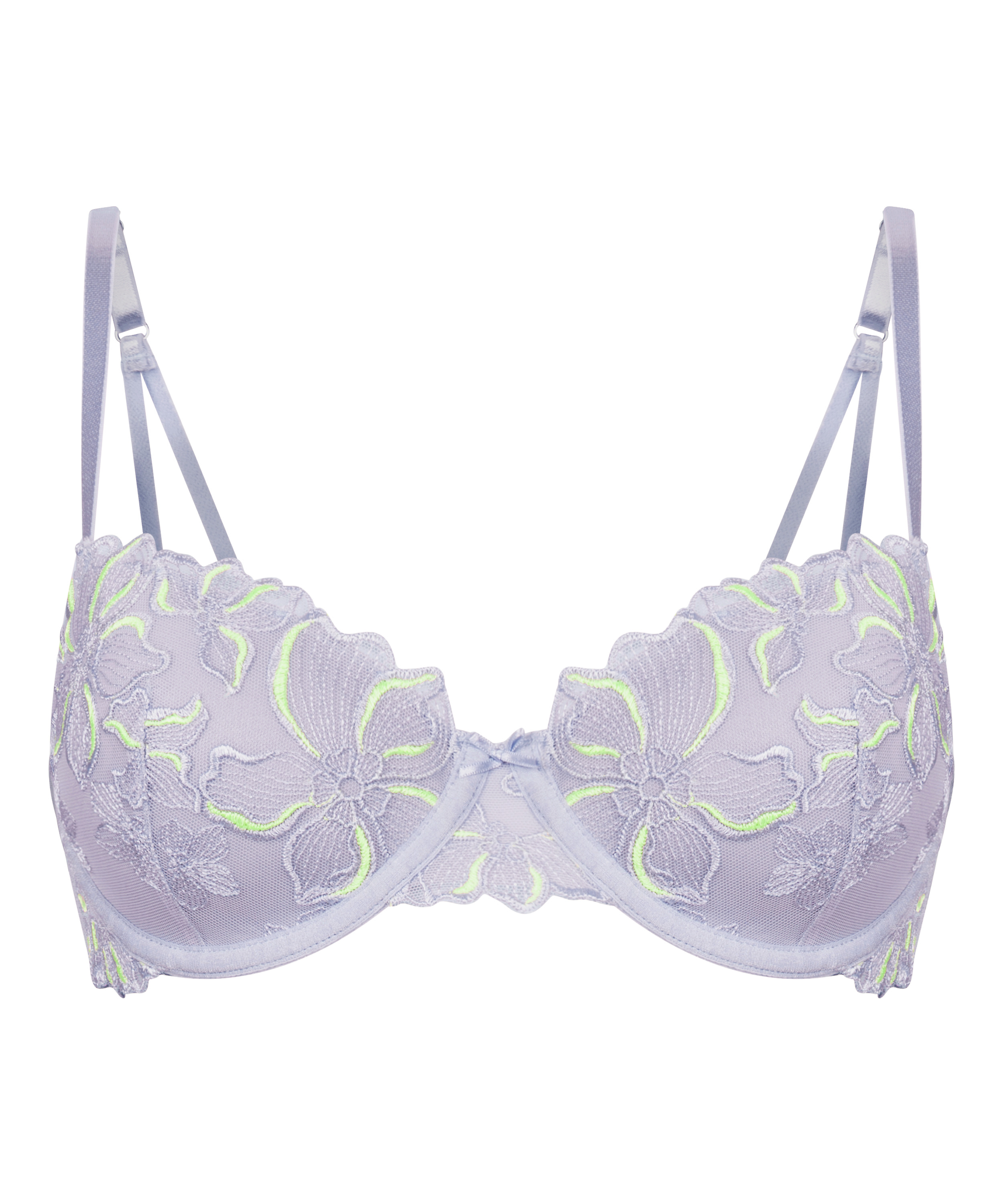 Lauren Non-Padded Underwired Bra, Purple, main