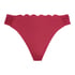 Scallop Rio Bikini Bottoms, Pink