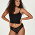 Franzi V-shaped Brazilian, Black