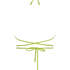 Wild Triangle Bikini Top, Green