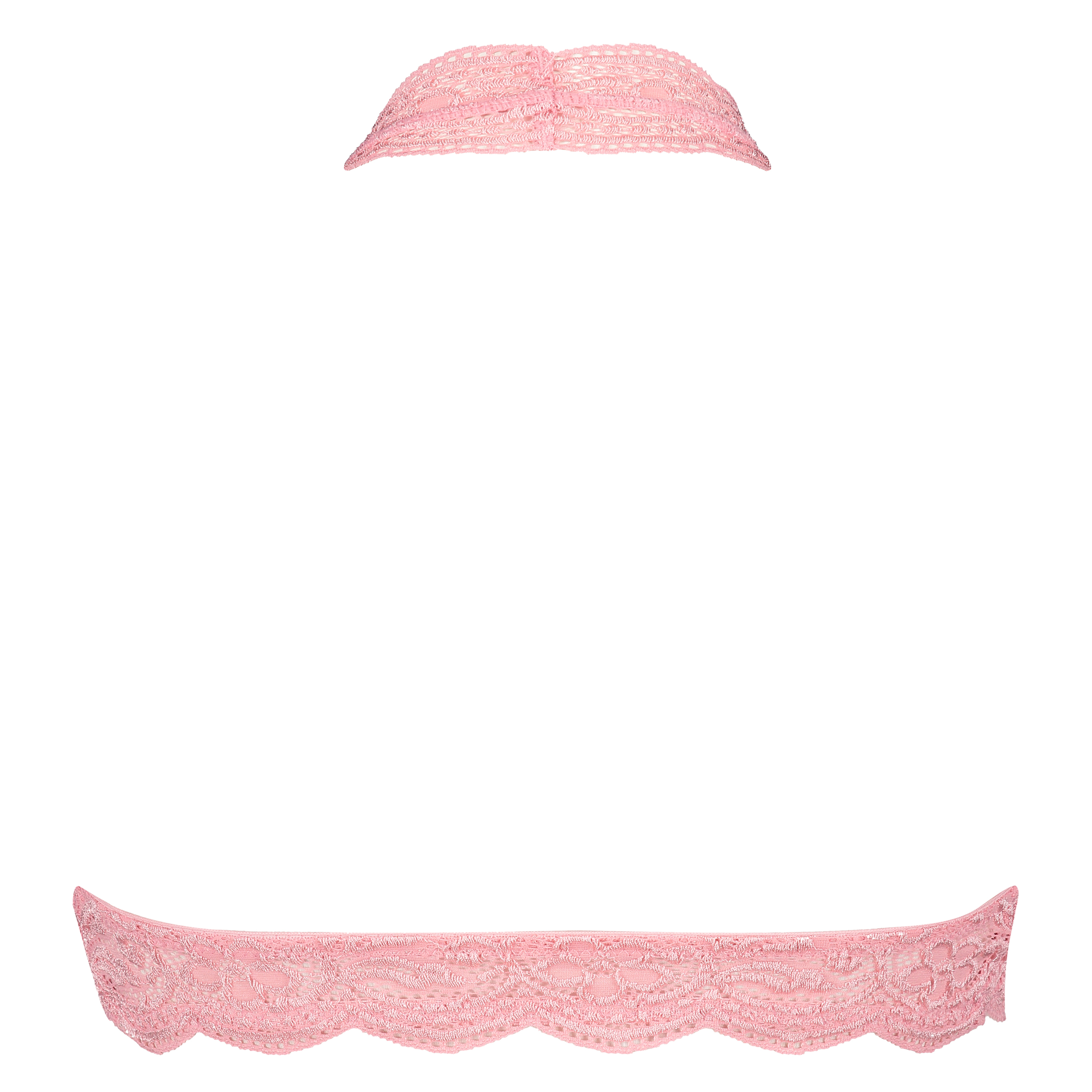 Halter Lace Bralette, Pink, main