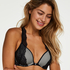 Persephone Padded Push-Up Underwired Bra, Black