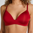 Mona Padded Non-wired Bra, Red