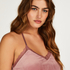 Velvet Lace Cami, Pink