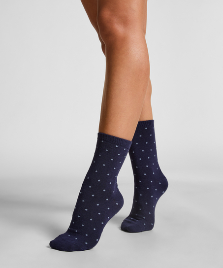 Modal Crew Socks, Blue