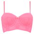 Padded longline bra Andrea, Pink
