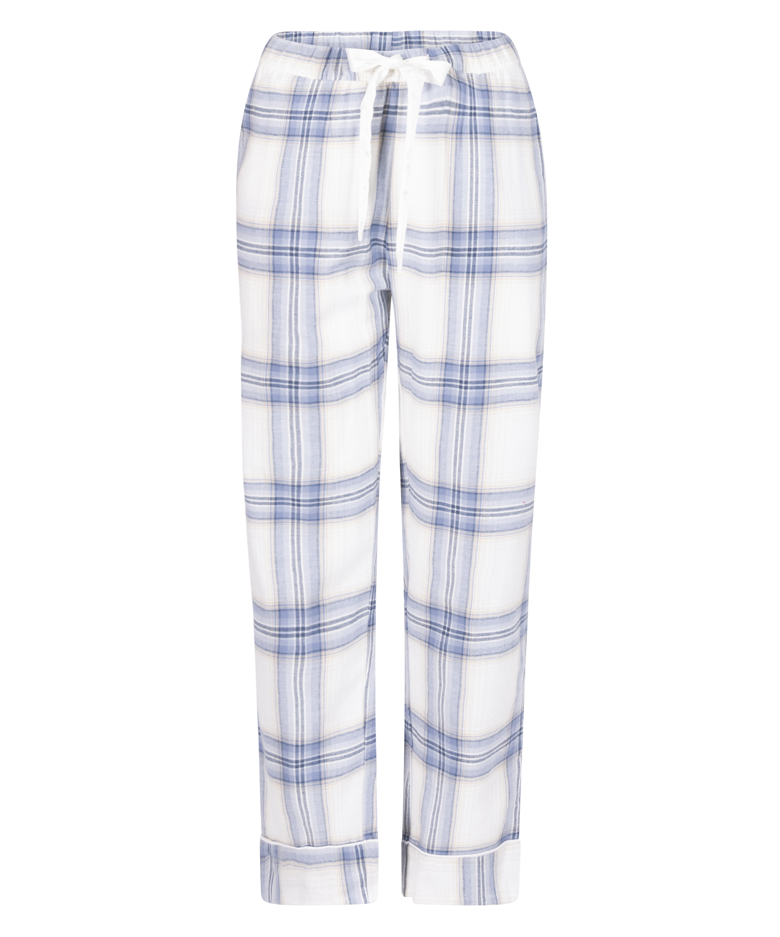 Tall Flannel Pyjama Pants, Blue, main