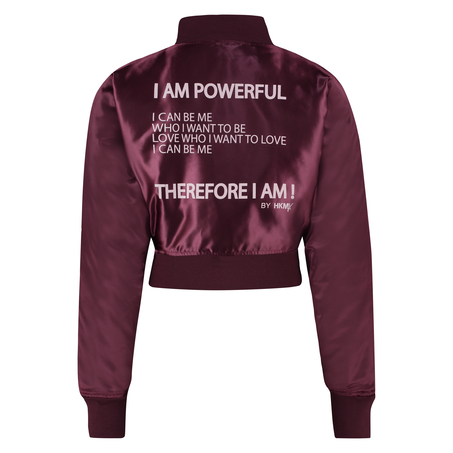 HKMX Bomber Jacket, Red