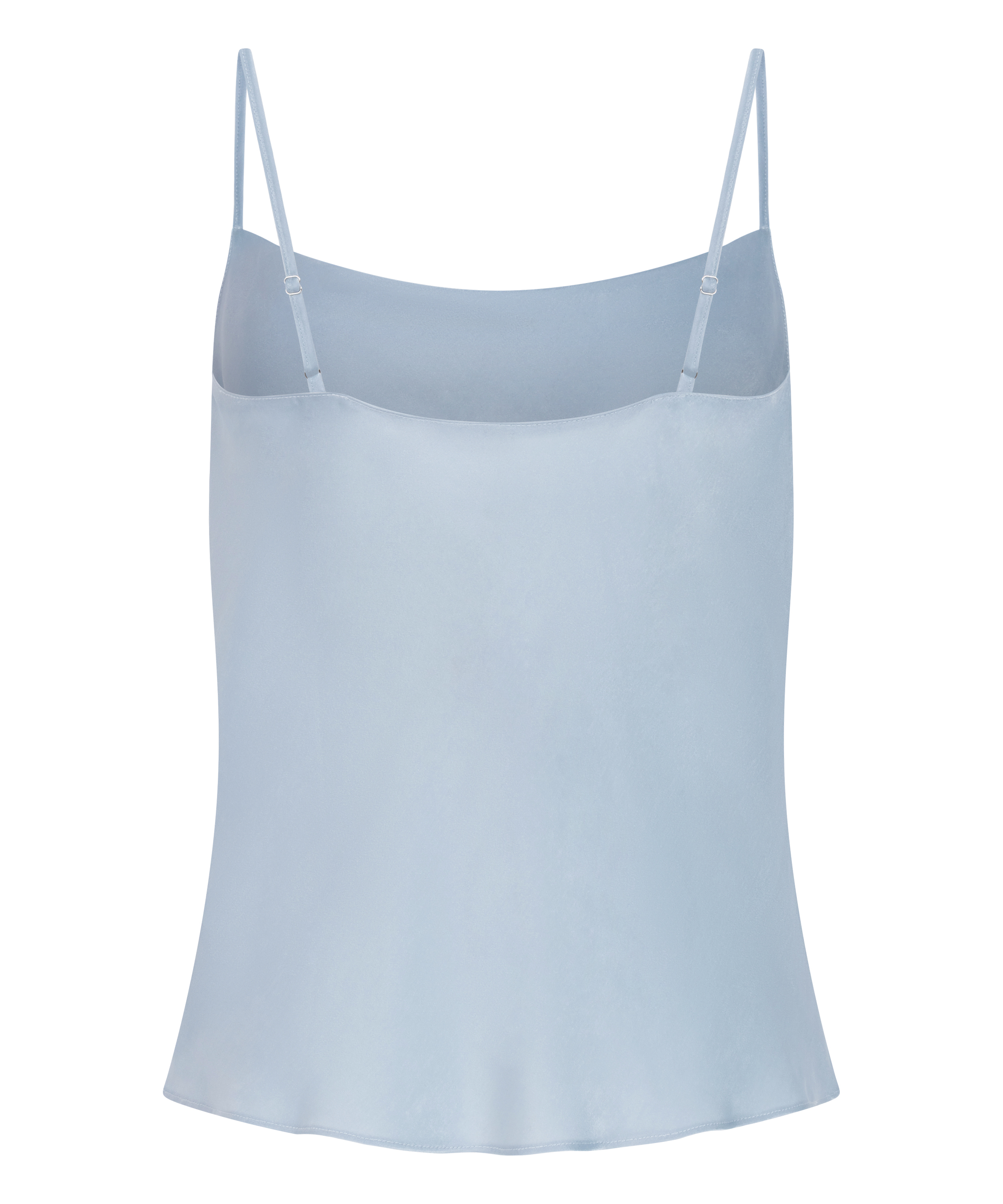 Cami Satin Minimal, Blue, main