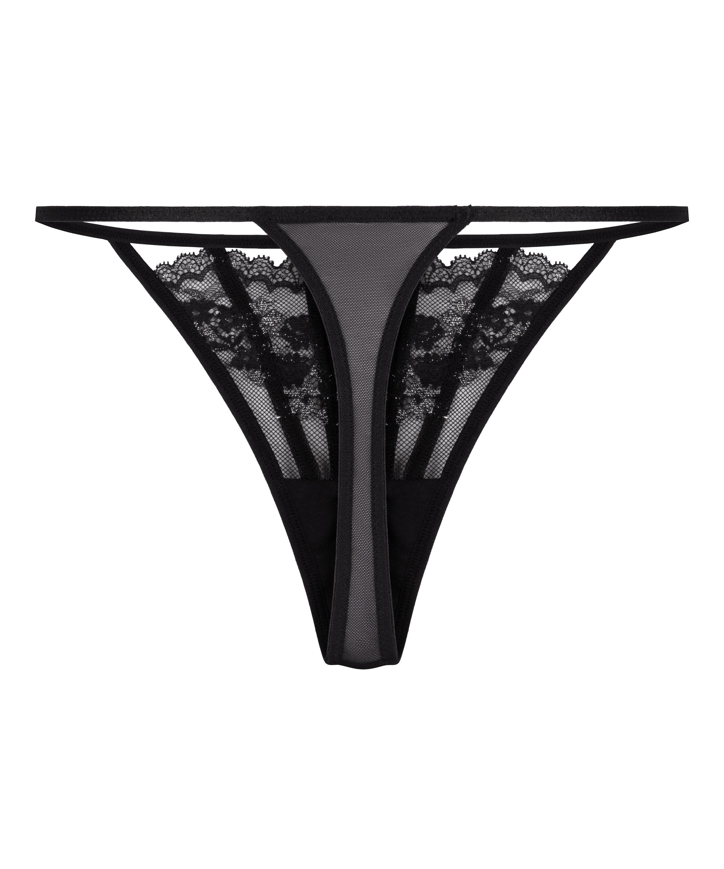 Maxima Thong, Black, main
