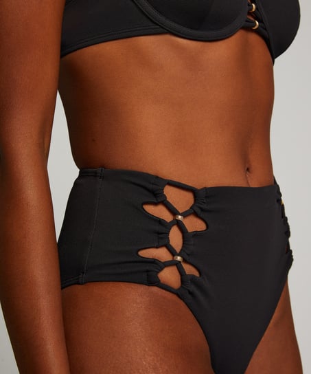 Holbox Rio Bikini Bottoms, Black