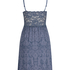Nora Slip Dress, Blue