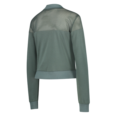HKMX Mesh Sweater, Green