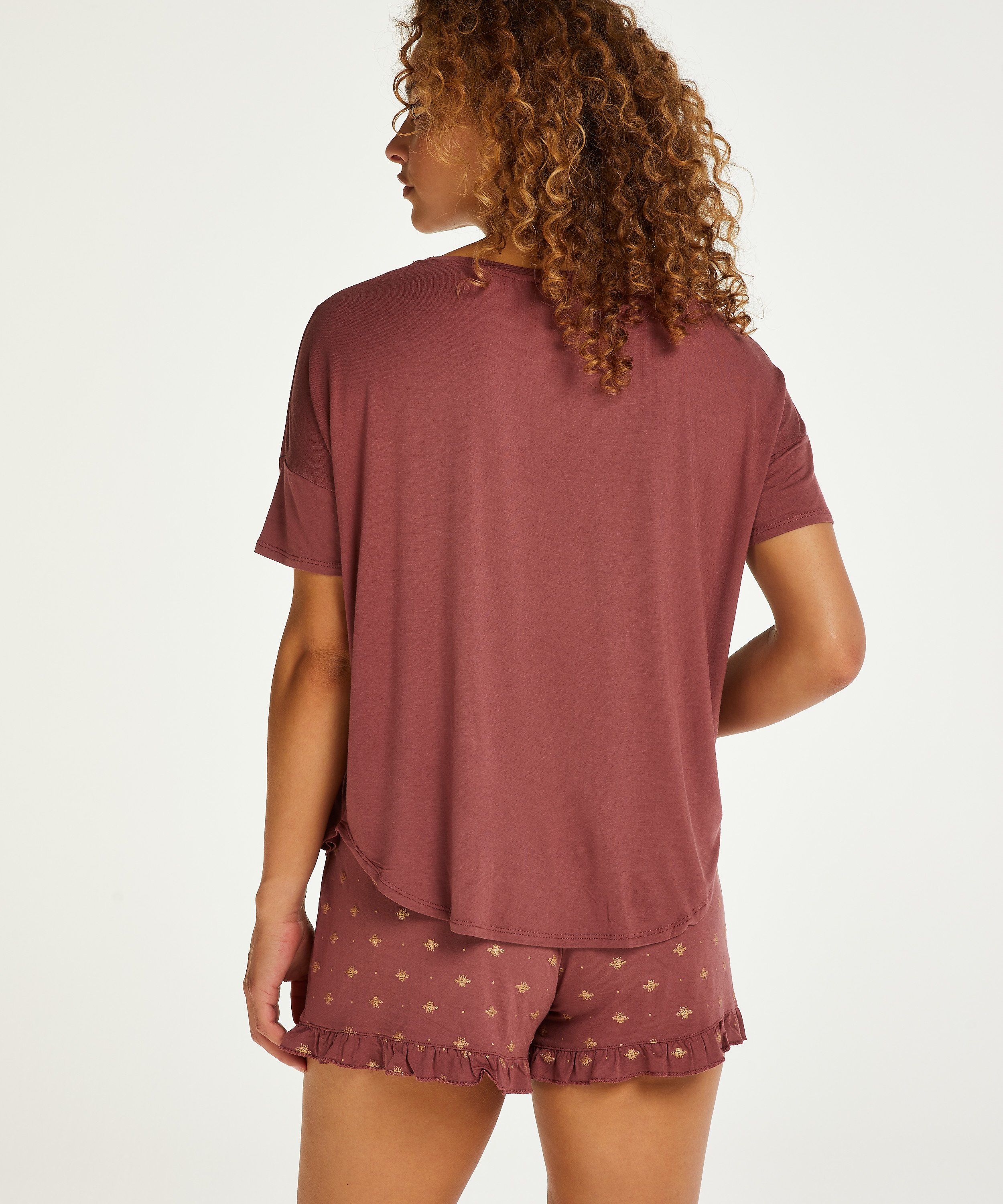 Short Pyjama Set, Pink, main