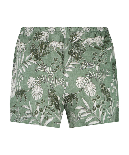 Pyjama Shorts, Green