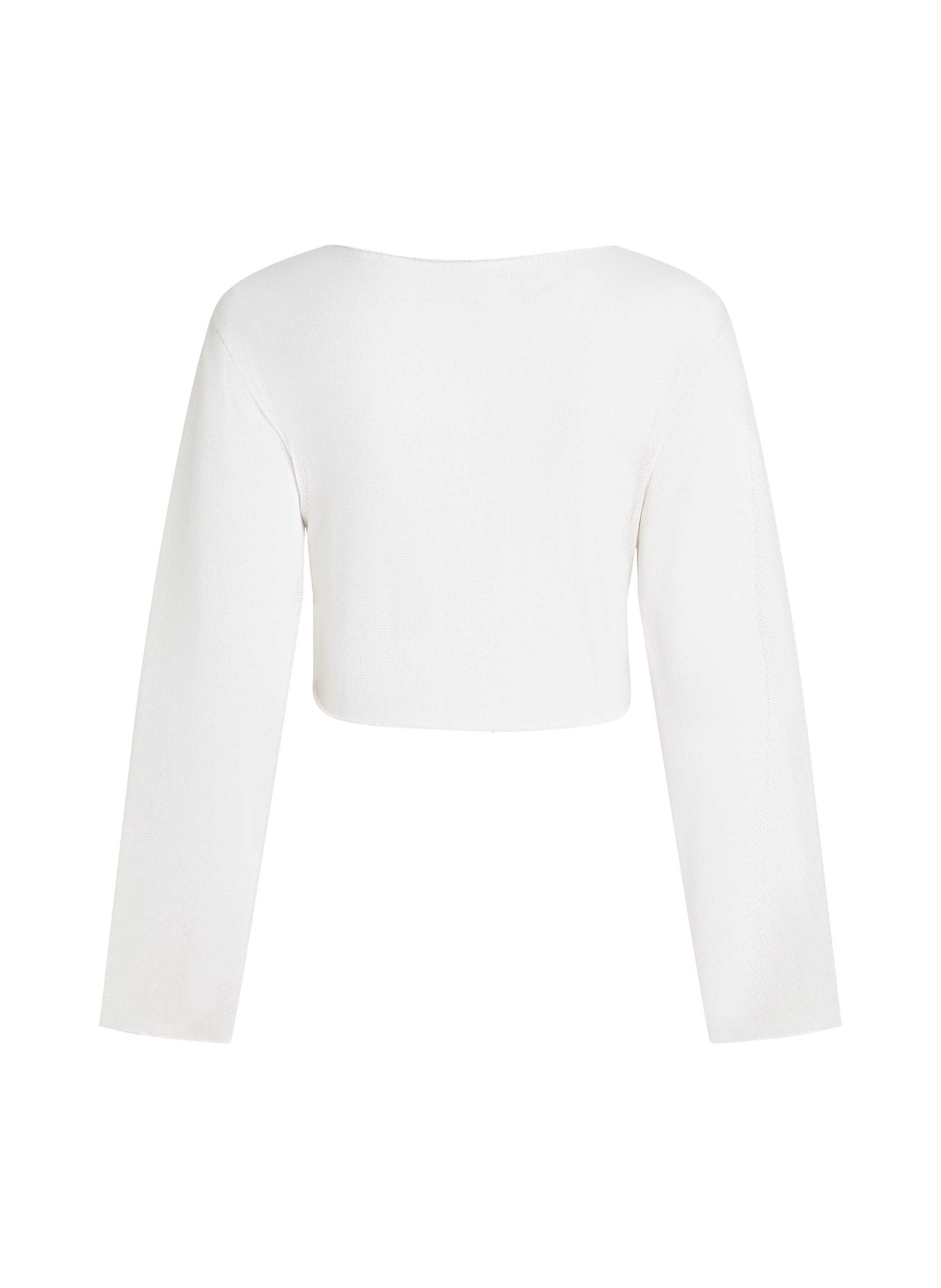 Beach Knit Top, White, main