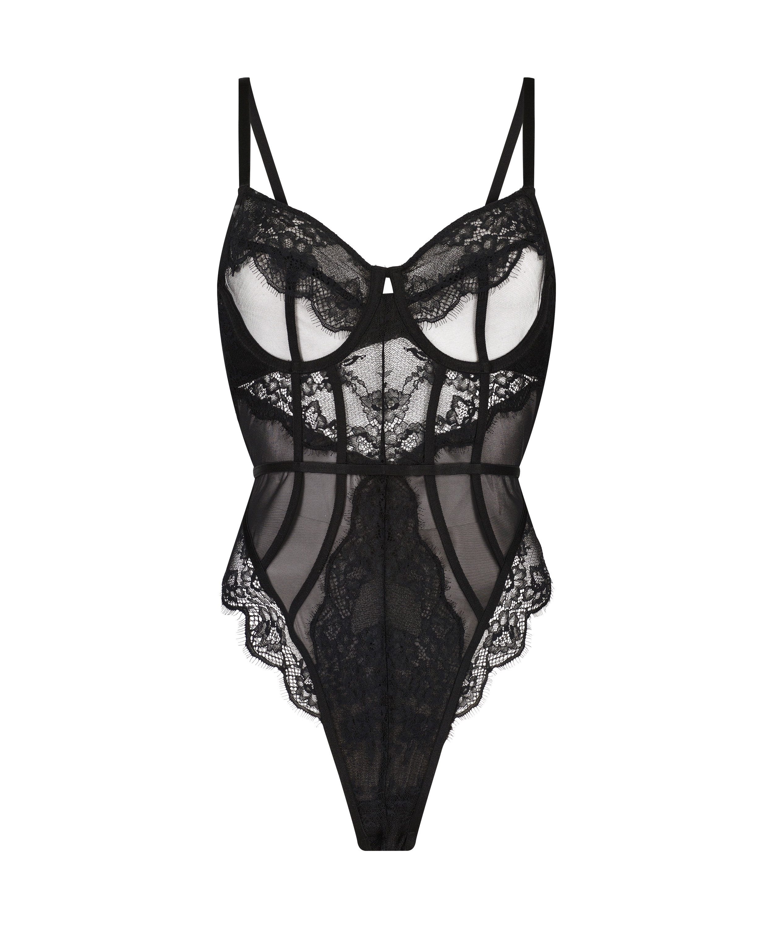 Brie Underwired Body, Black, main