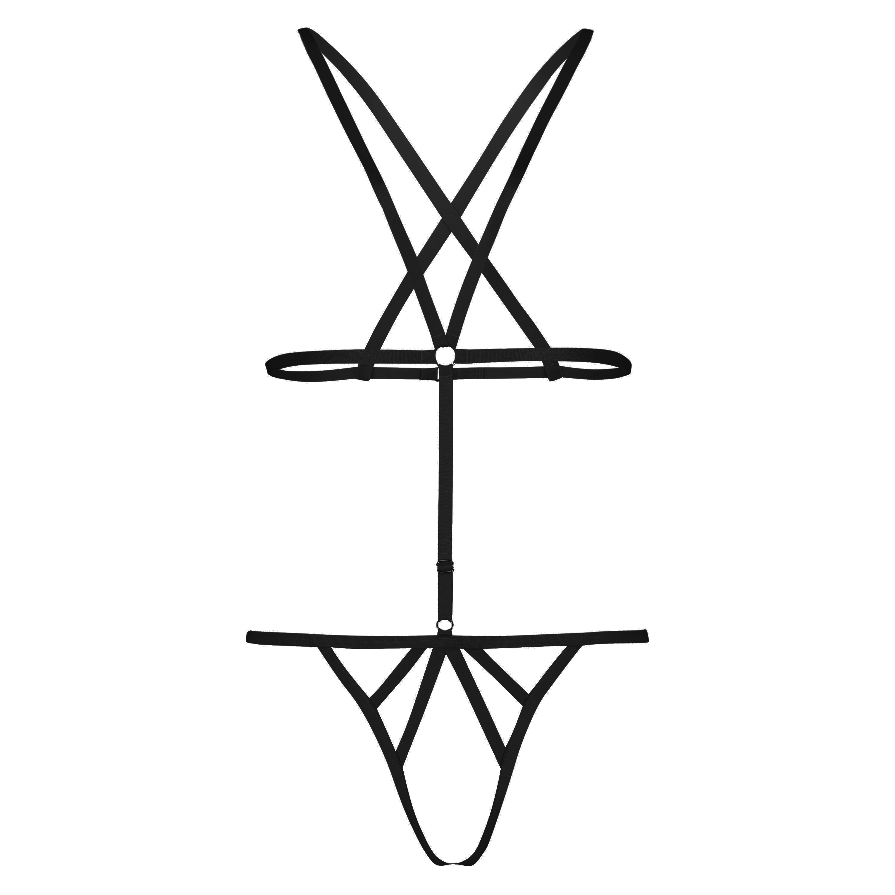 Narelle Playsuit, Black, main