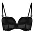 Posie Padded Underwired Strapless Maximizer Bra, Black