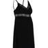 Maternity Lace Slip Dress, Black