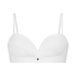 Padded Non-Wired Bra, White
