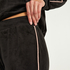 Velours Jogging Bottoms, Black