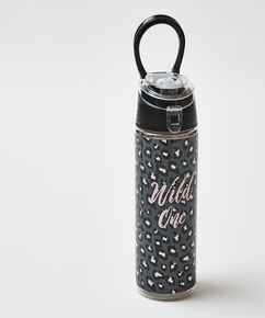 Patched Infused Water Bottle, Green