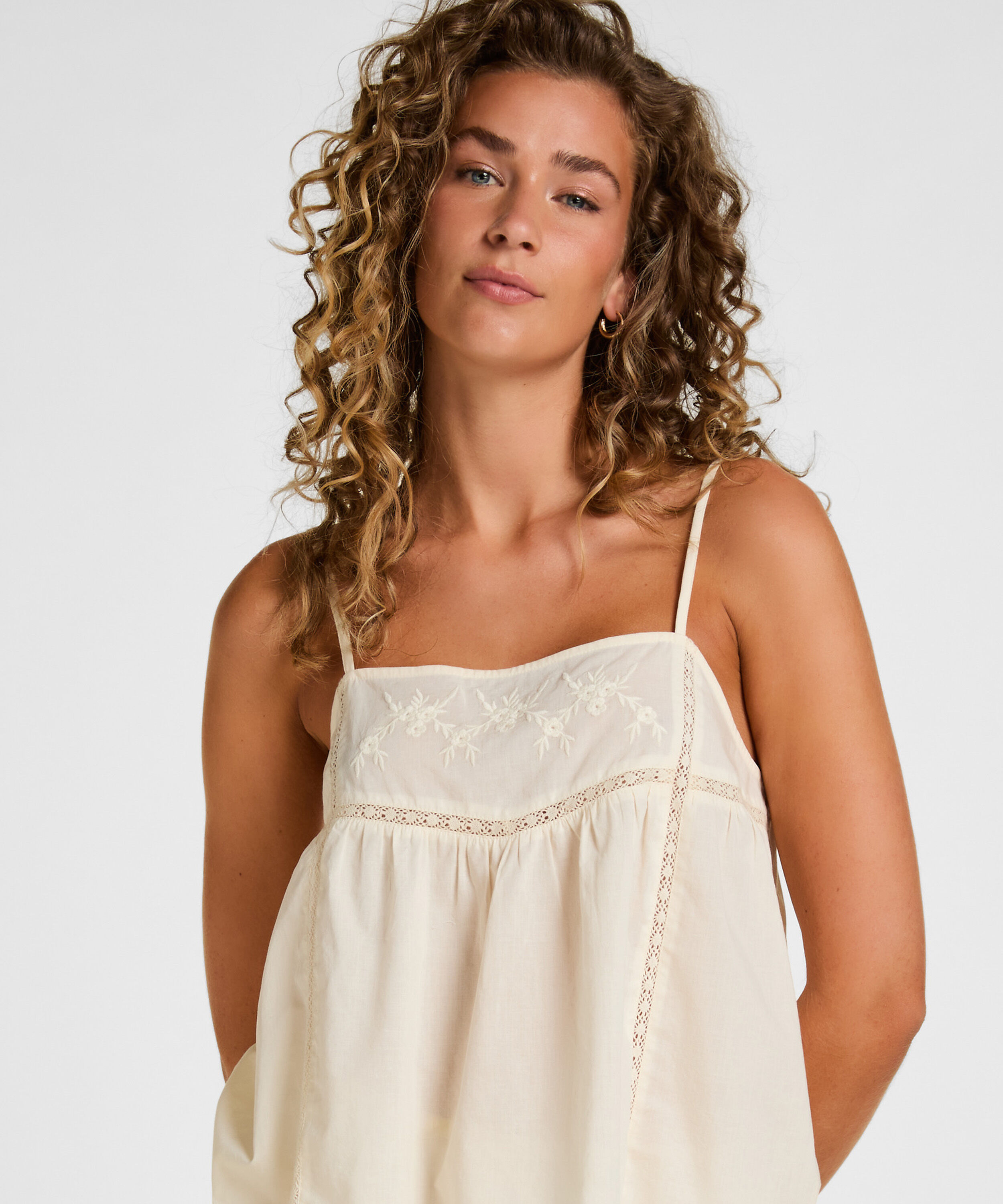 Pyjama Cami, White