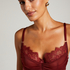 Zoe Non-Padded Underwired Bra, Red