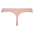 Seamless rib thong, Pink