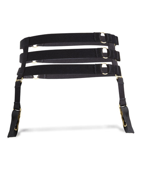 Private Suspender Cuffs, Black