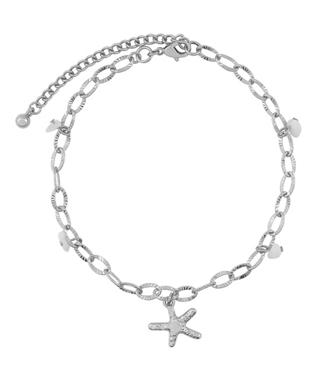 Starfisch Anklet, Grey