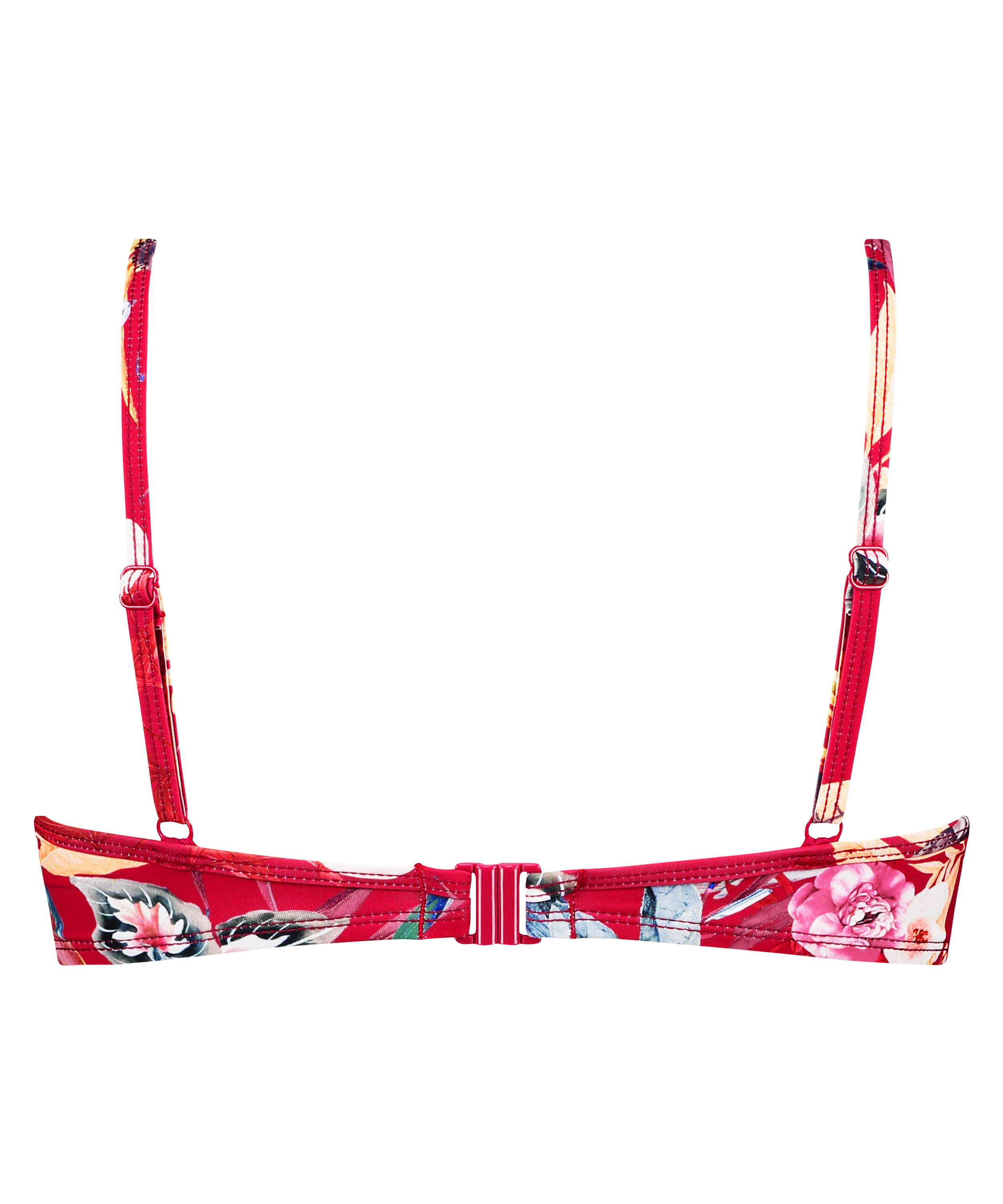 Giselle Padded Underwired Bikini Top, Green, main