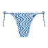 Hvar high cheeky bikini bottoms, Blue