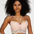 Dide Padded Longline Underwired Bra, Pink
