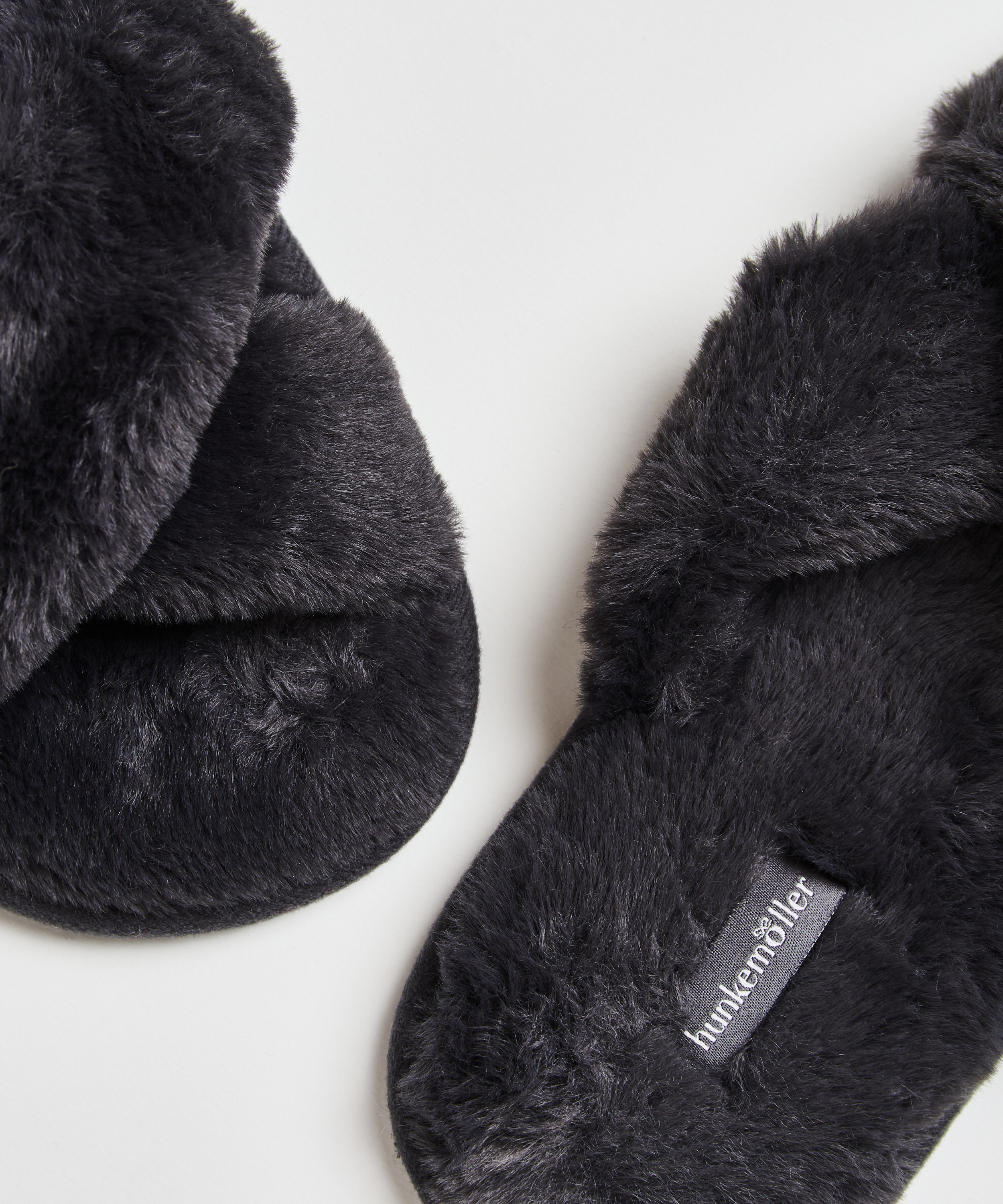 Cross Straps Indoor Sandals, Grey, main