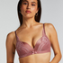 Lycke Padded Non-Wired Bra, Pink
