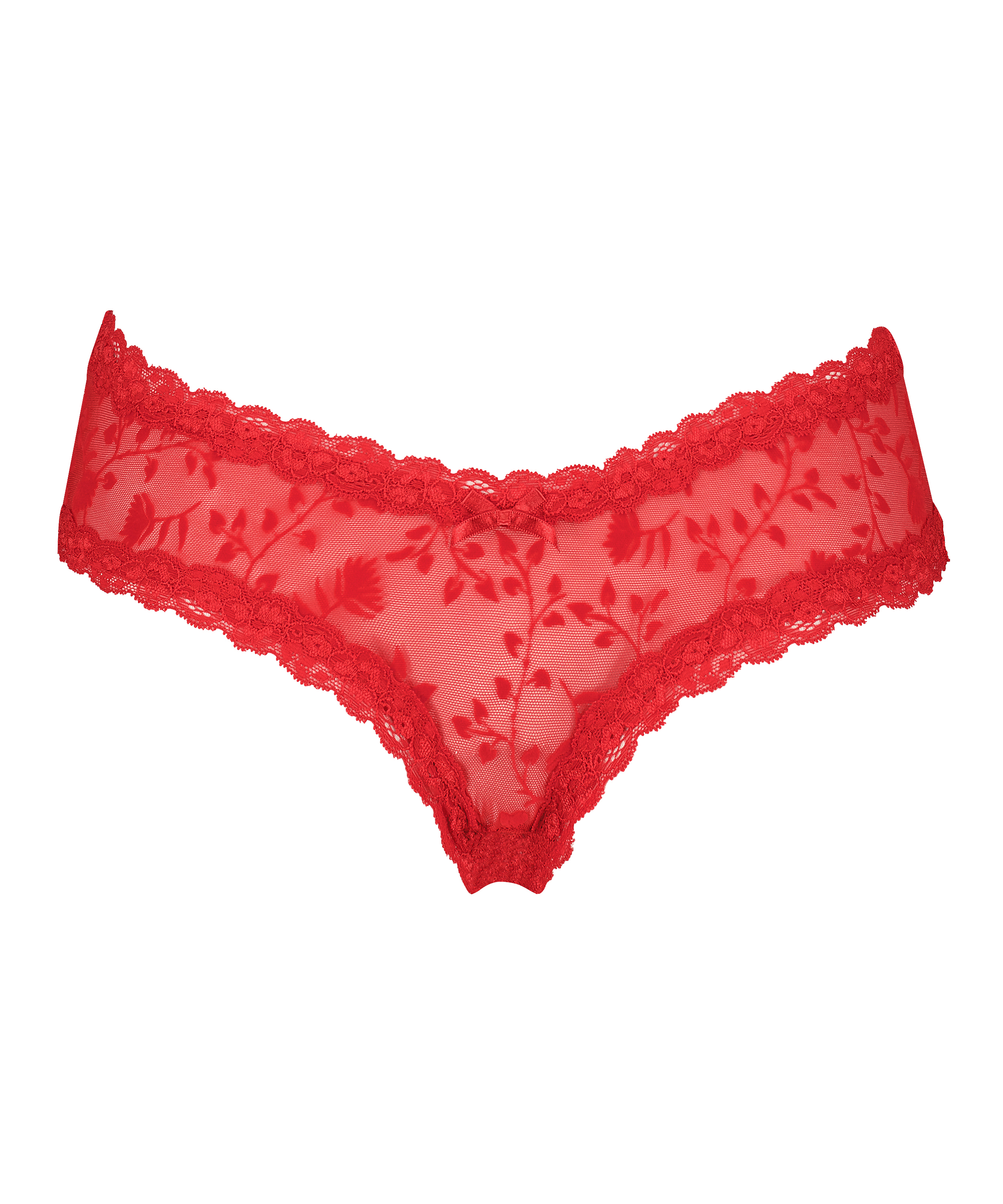 V-shape Mesh Brazilian, Red, main