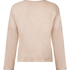Jersey Long-Sleeved Pyjama Top, Beige