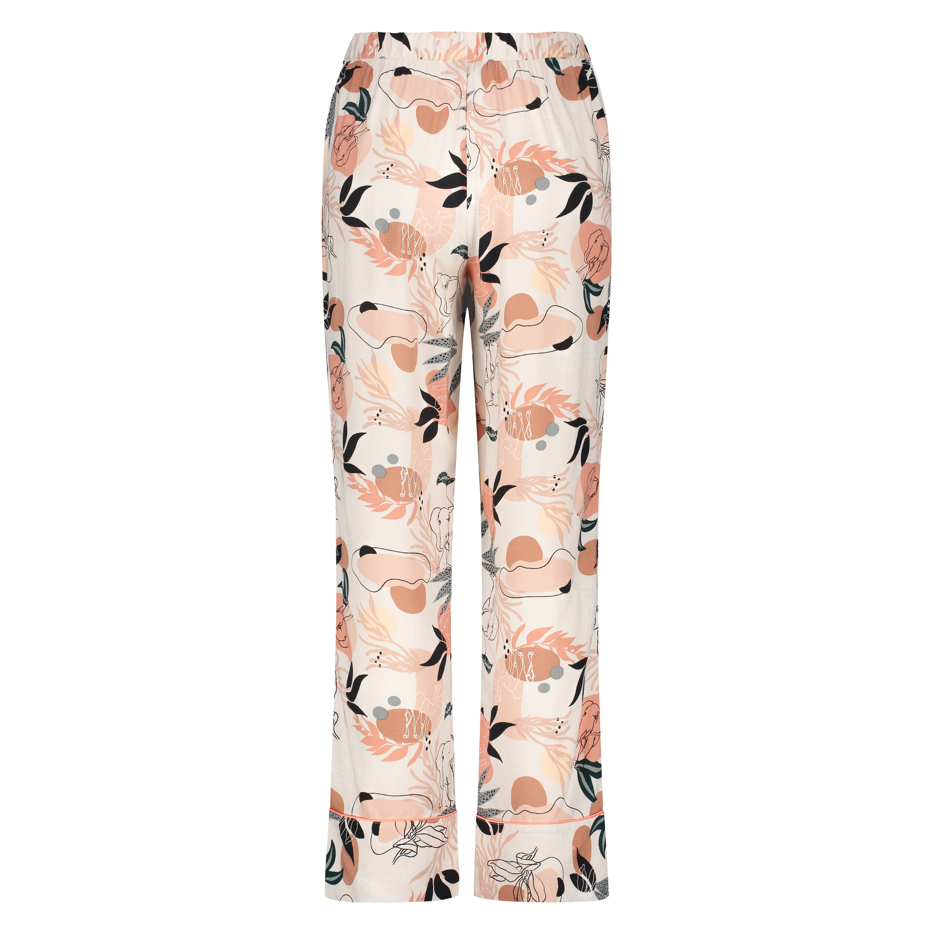 Woven Pyjama Bottoms, Pink, main