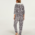Fleece onesie, Grey